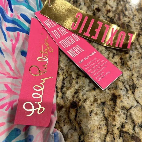 NWT Lilly Pulitzer Luxletic Meryl Ace Tennis Dress Sz M - Picture 2 of 11